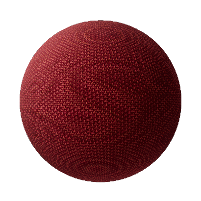 Cotton and Linen Cherry red fine plain weave