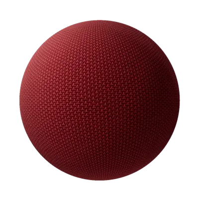 Cherry red fine plain weave