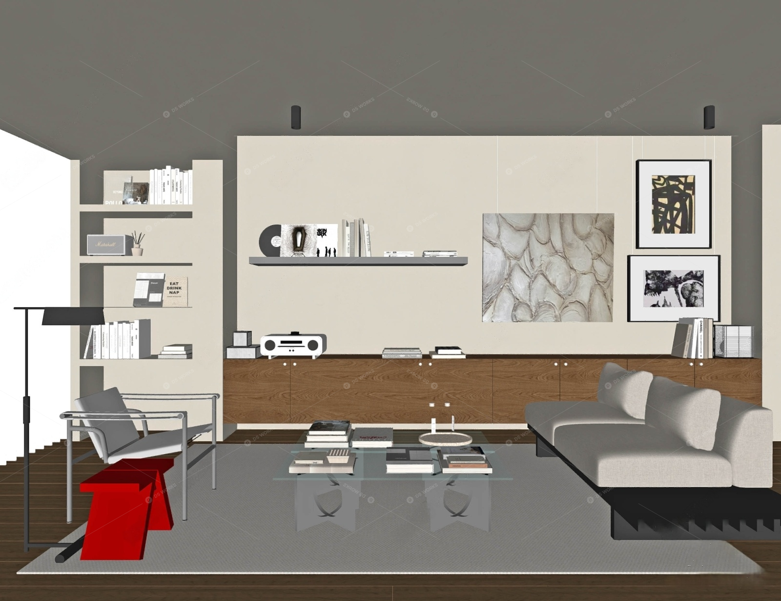 Living Rooms 3D Models 2