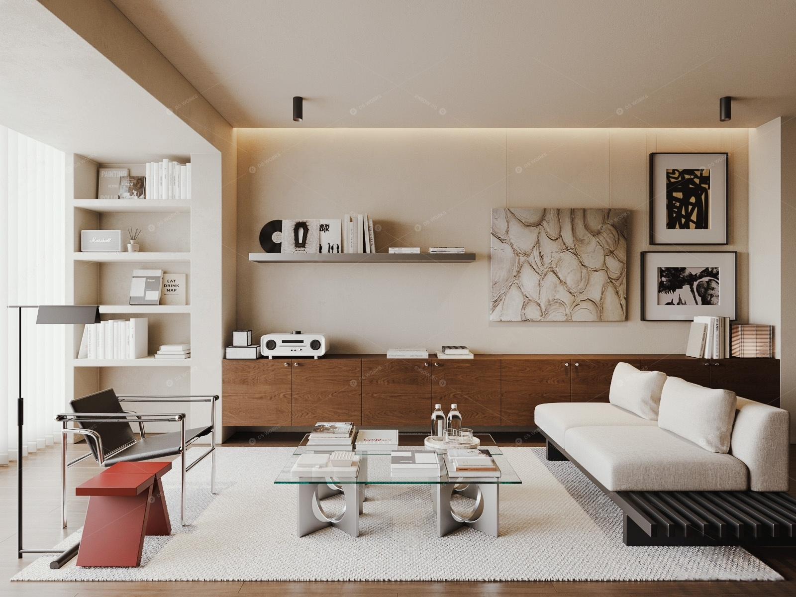 Living Rooms 3D Models