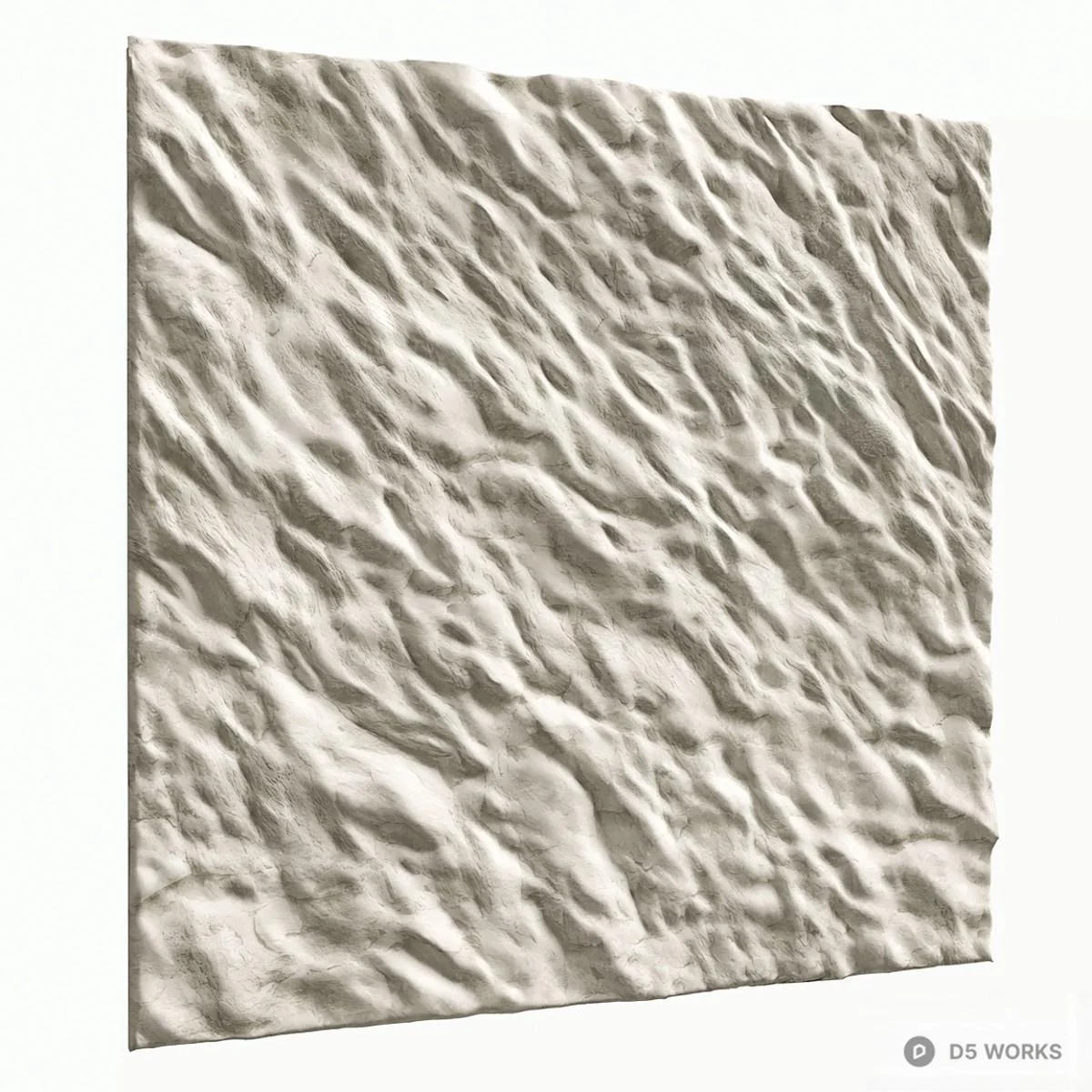 Textured Wall Panel 3d model - Image 1