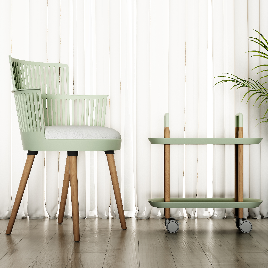 Scandinavian Lounge Chair