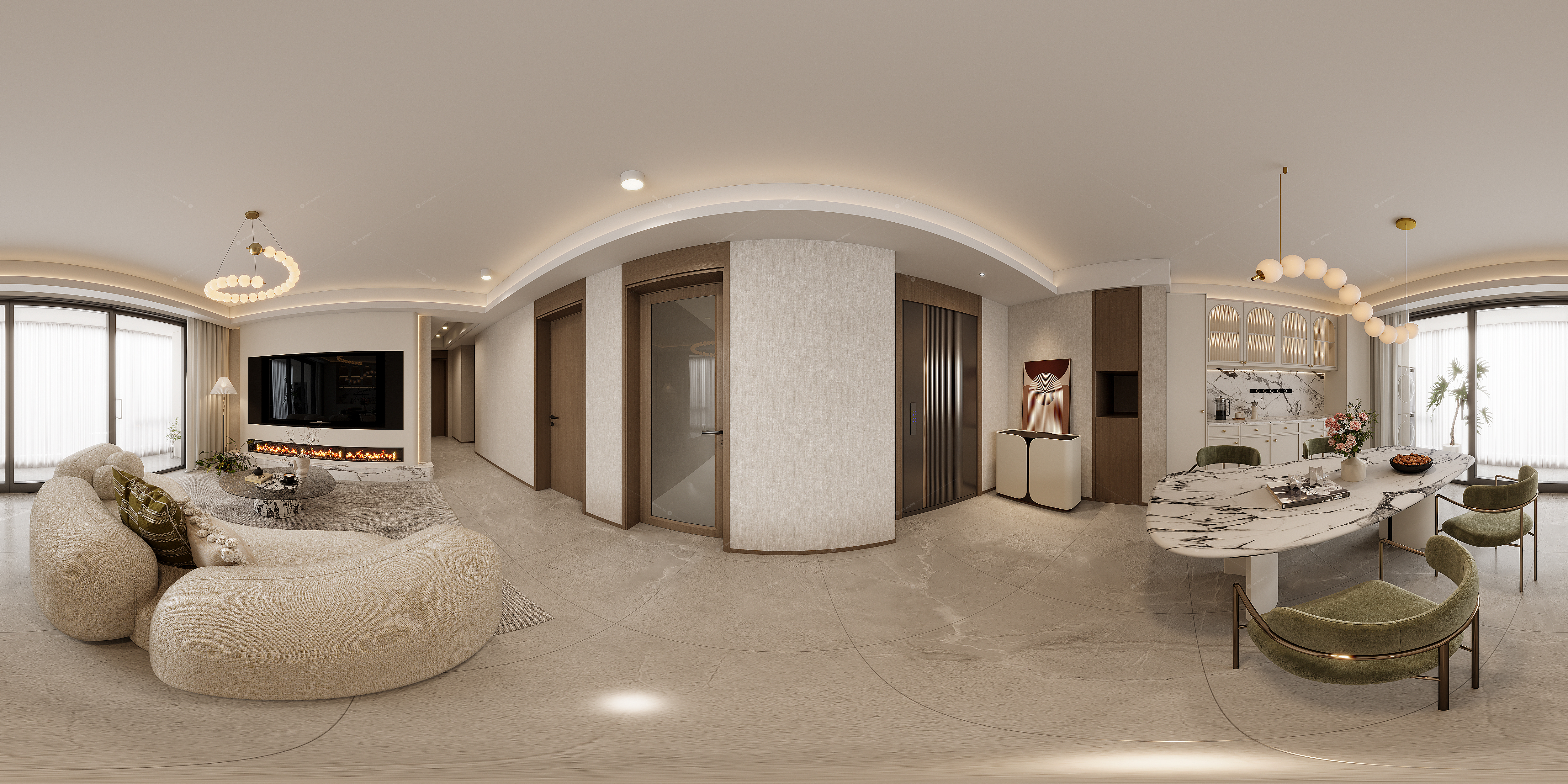 Living & Dining Rooms 3D Models 5