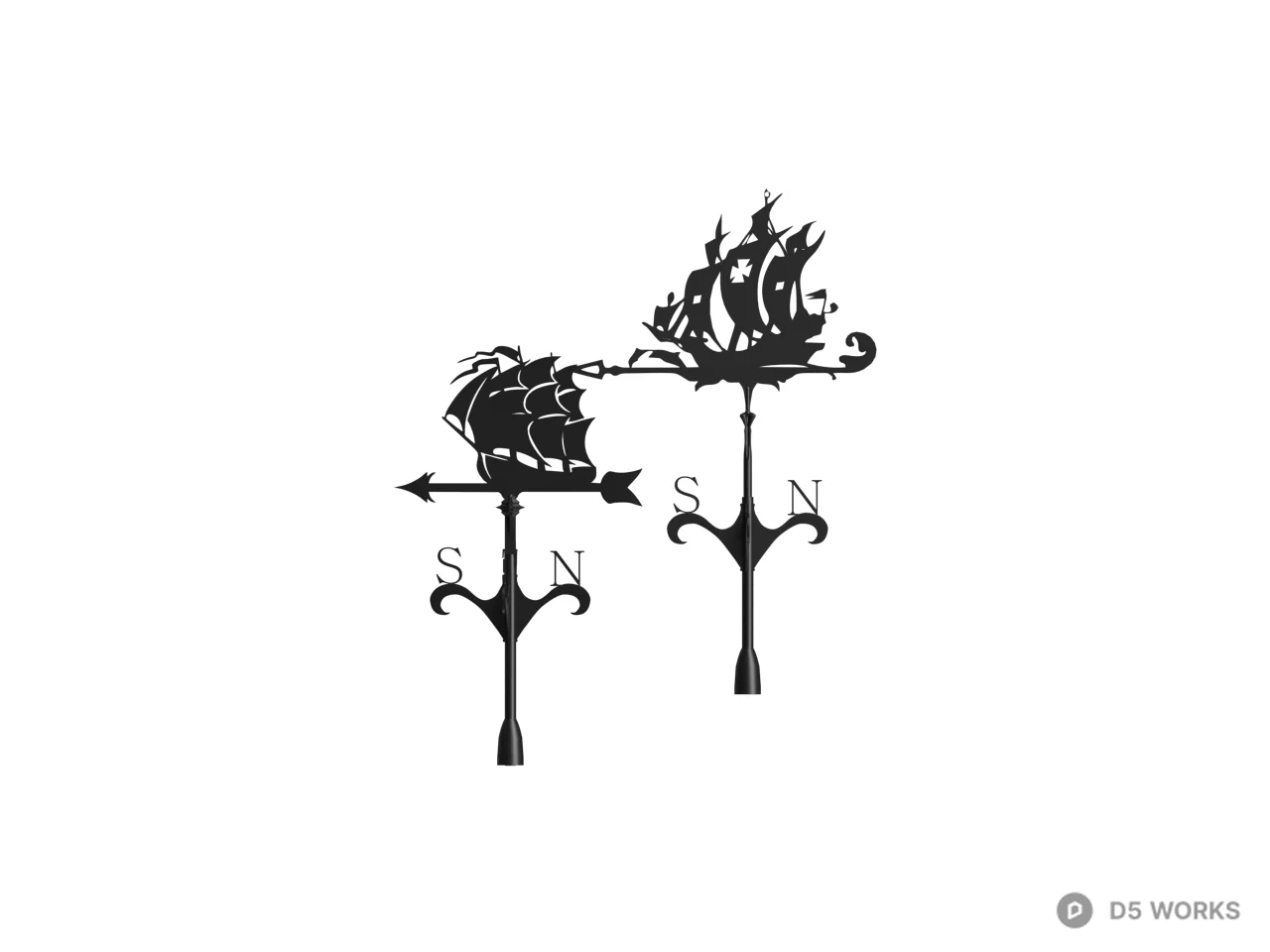 Urban Park Landscape 3d model thumbnail 2
