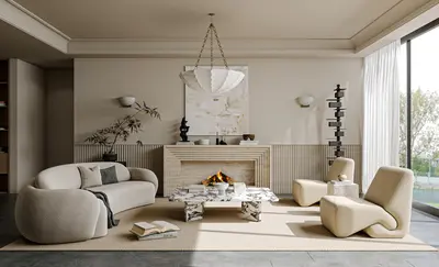 Wabi-Sabi Home Living Room