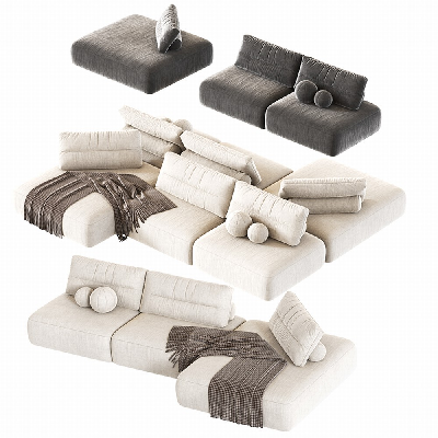Modern Modular Sofa Set