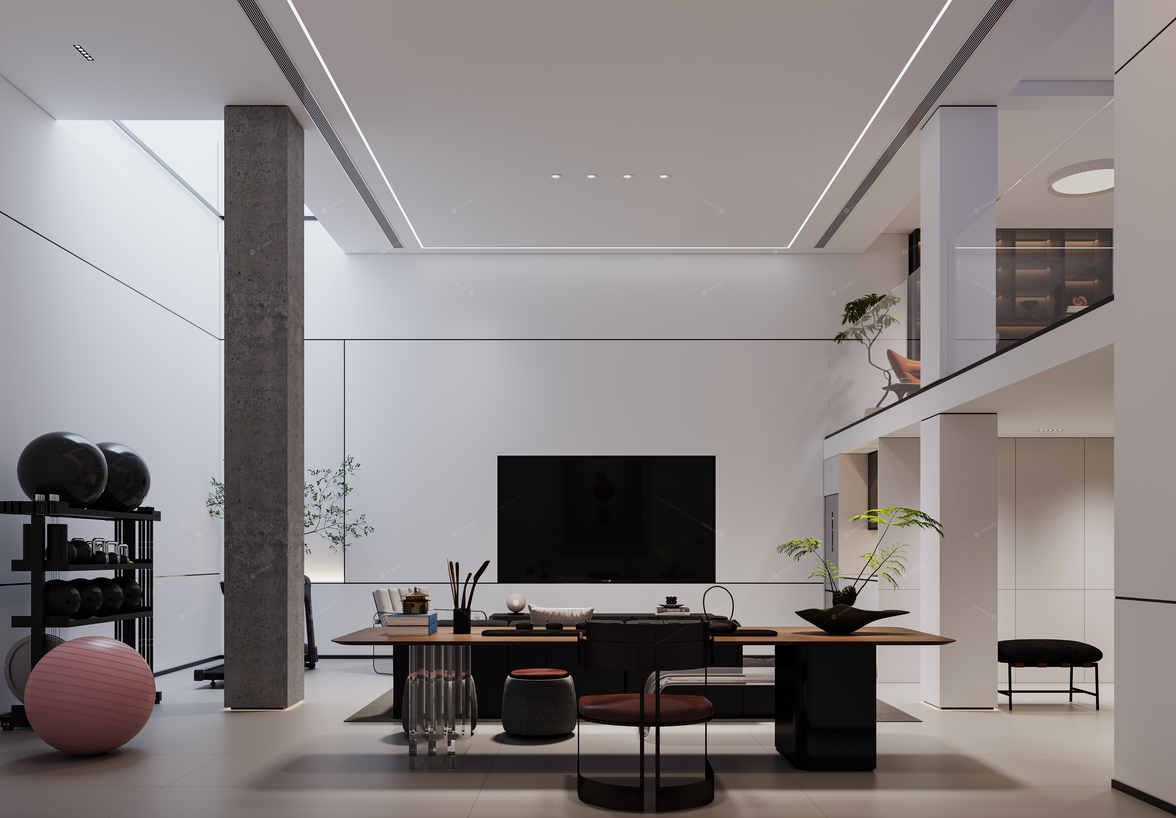 Entertainment Rooms 3D Models