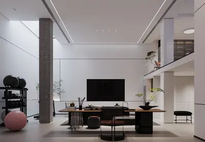 Modern Villa Living Room