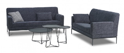 Modern Sofa & Side Table Set 