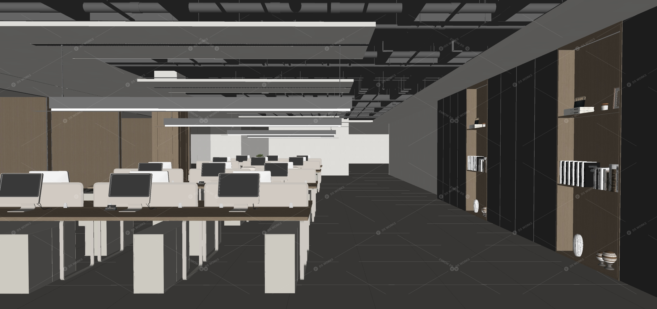Office Spaces 3D Models 2