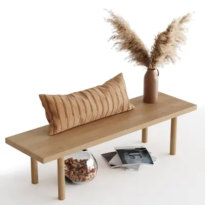 Contemporary Shoe Bench