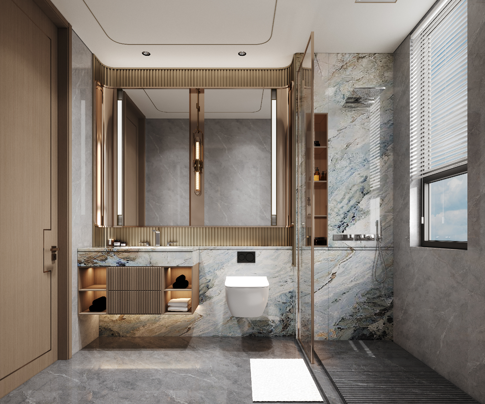 Eclectic Bathroom