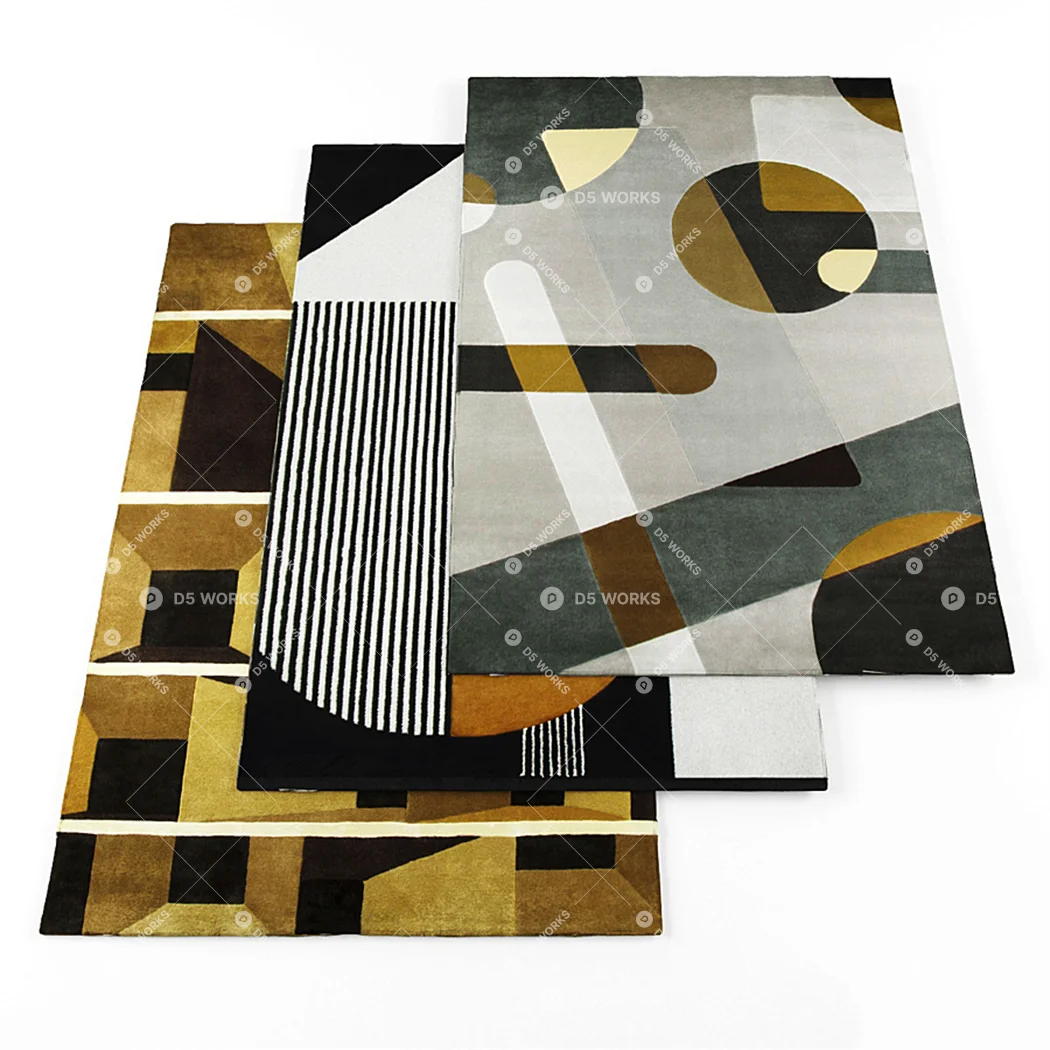 Modern Carpet 3d model - Image 1