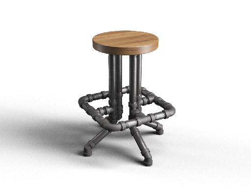 Industrial Bar Stool