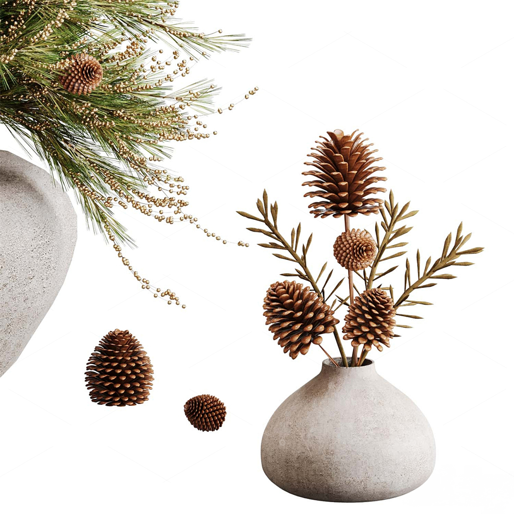 Vases & Floral Arrangements 3D Models 3
