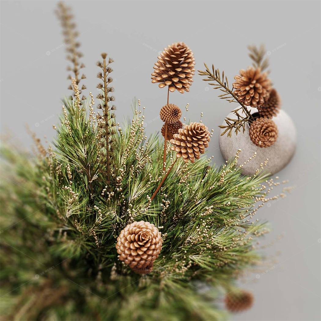 Vases & Floral Arrangements 3D Models 2