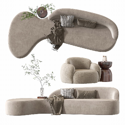 Modern Modular Sofa Set