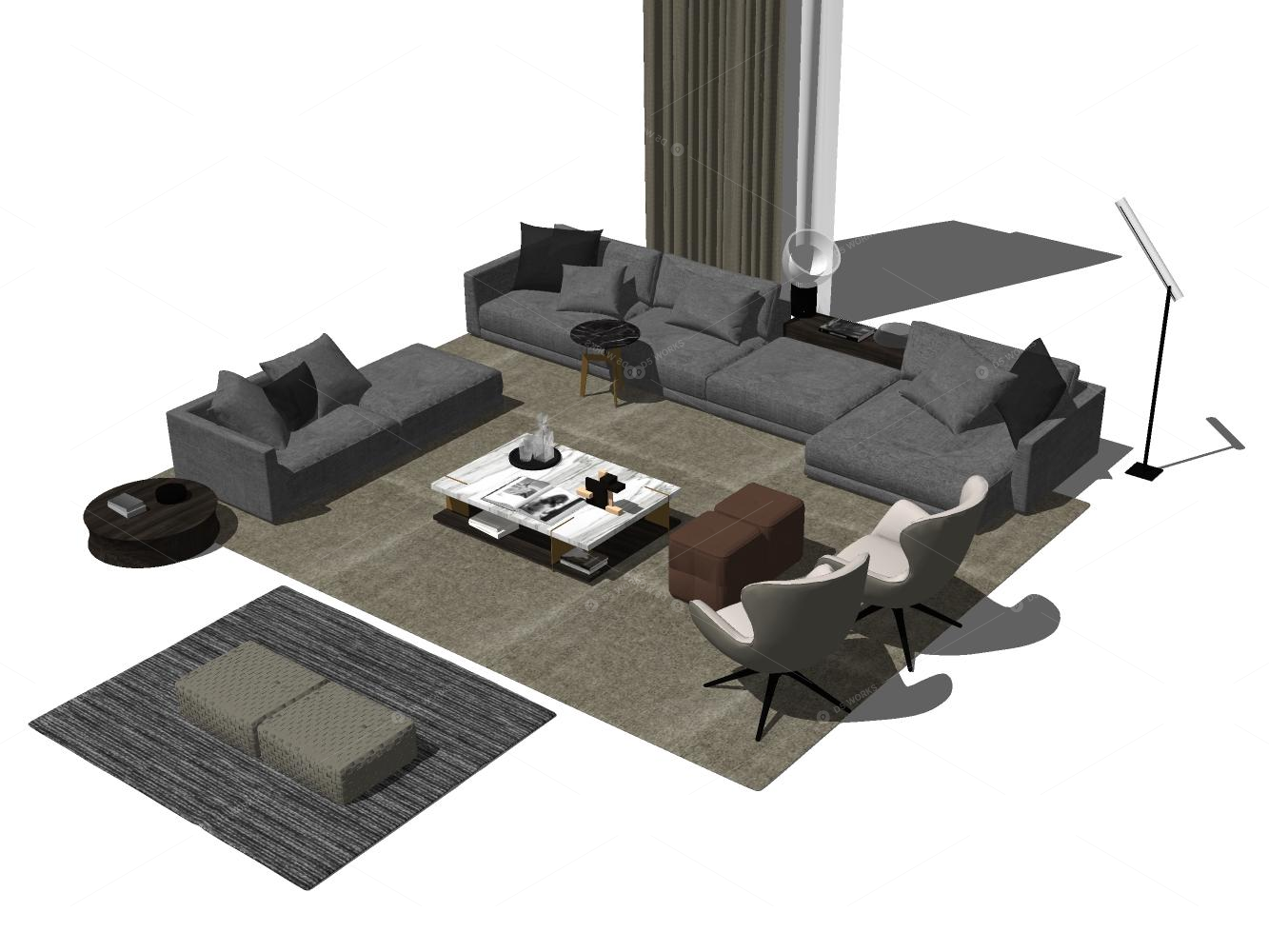 Furniture Sets 3D Models