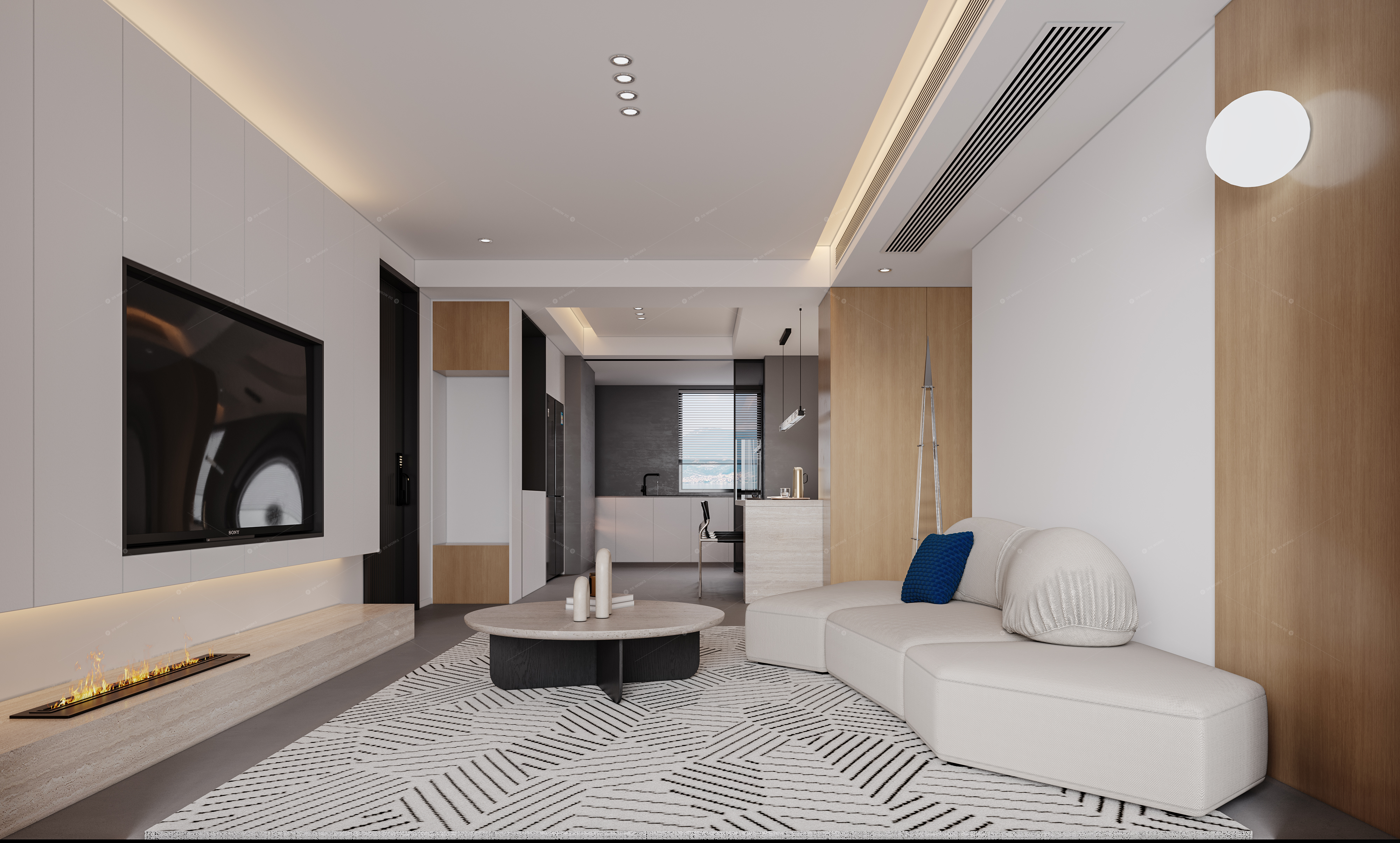 Living & Dining Rooms 3D Models 4