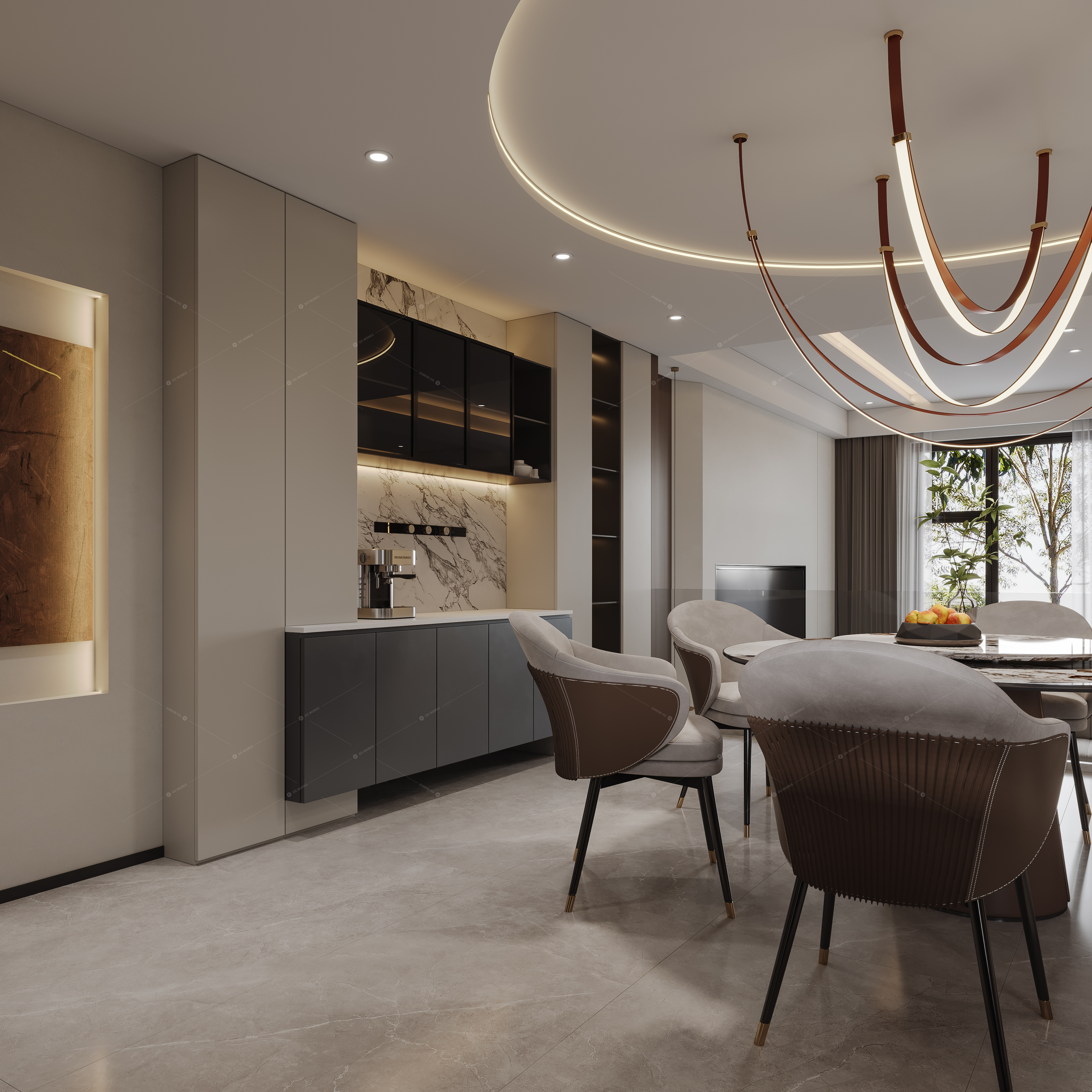 Dining Rooms 3D Models 4