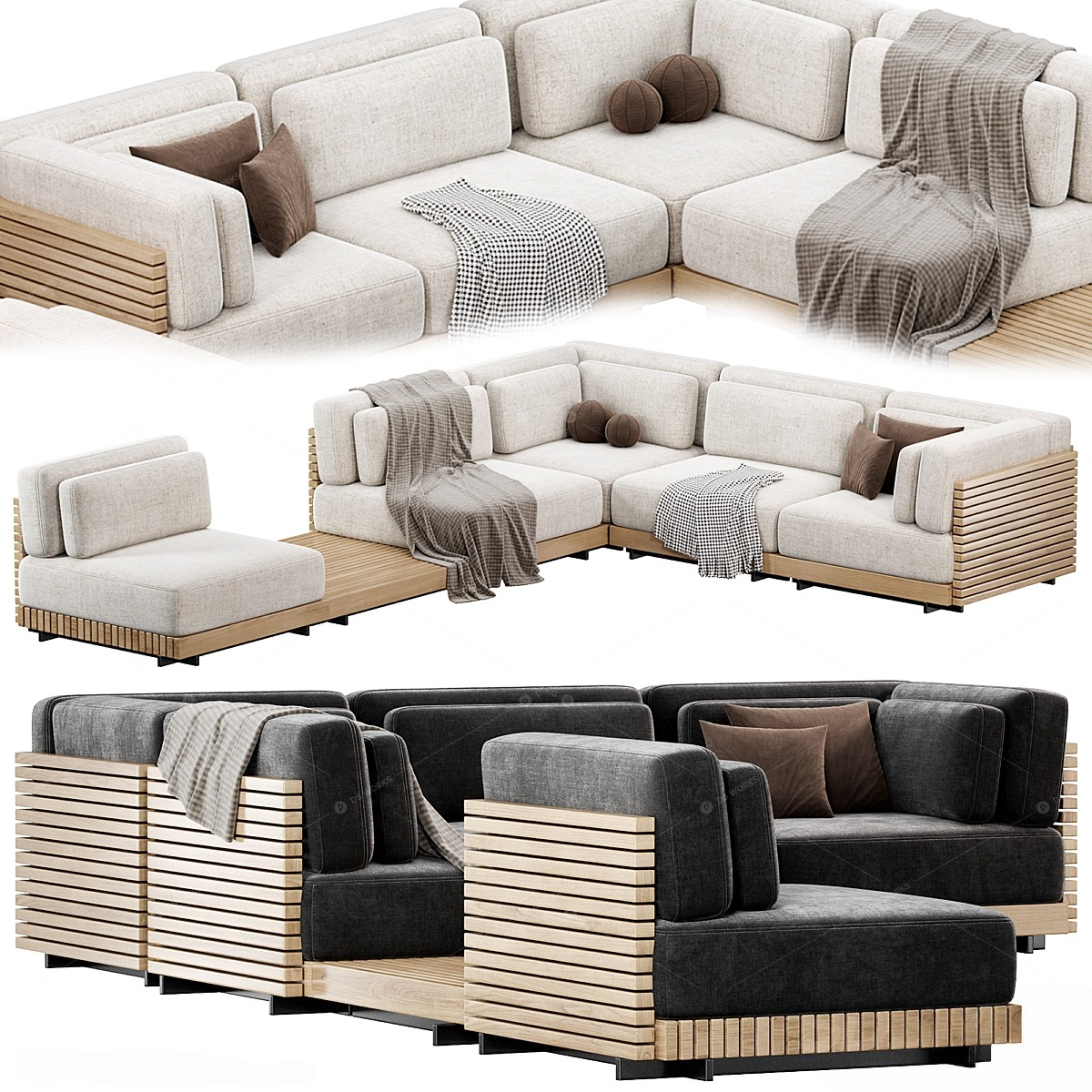 Furniture Sets 3D Models 4