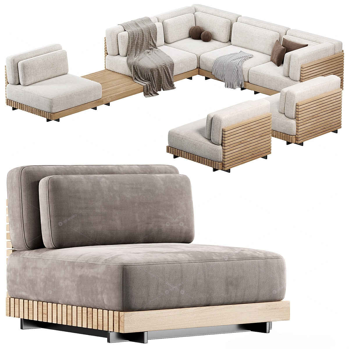 Furniture Sets 3D Models 5