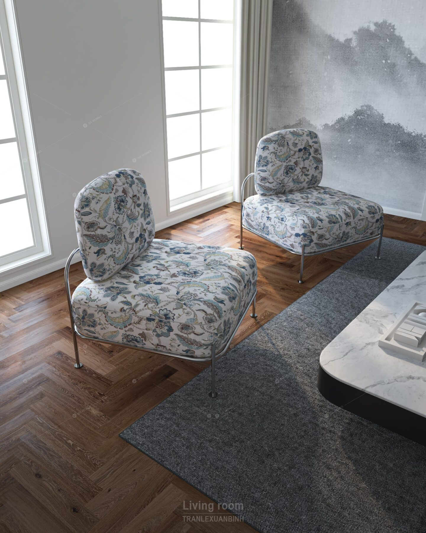 Living Rooms 3D Models 3