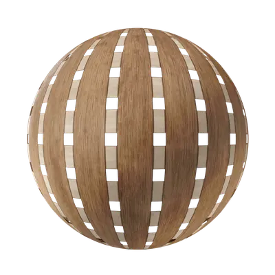 Horizontal and vertical cross two - color floor