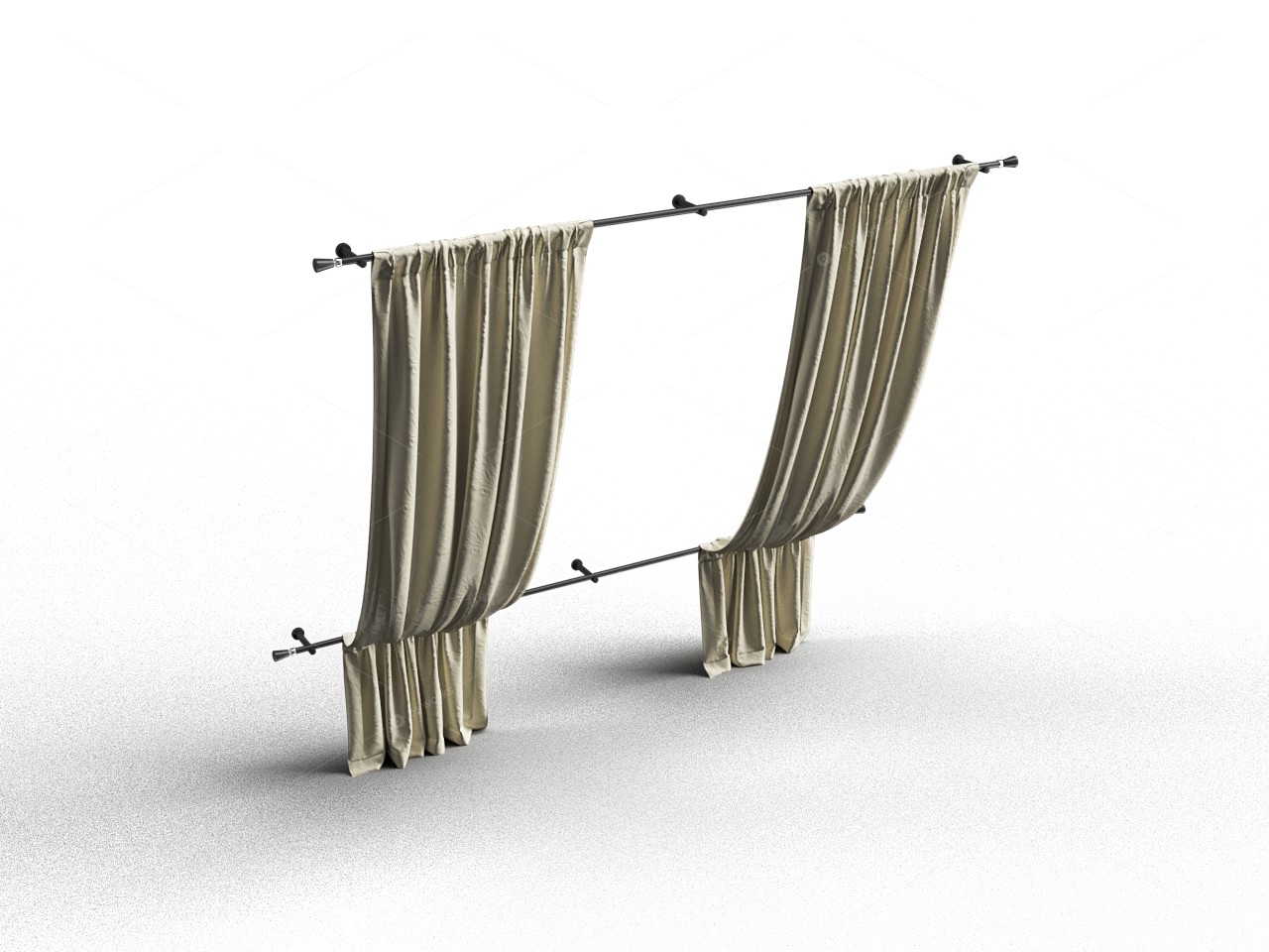 Curtains 3D Models
