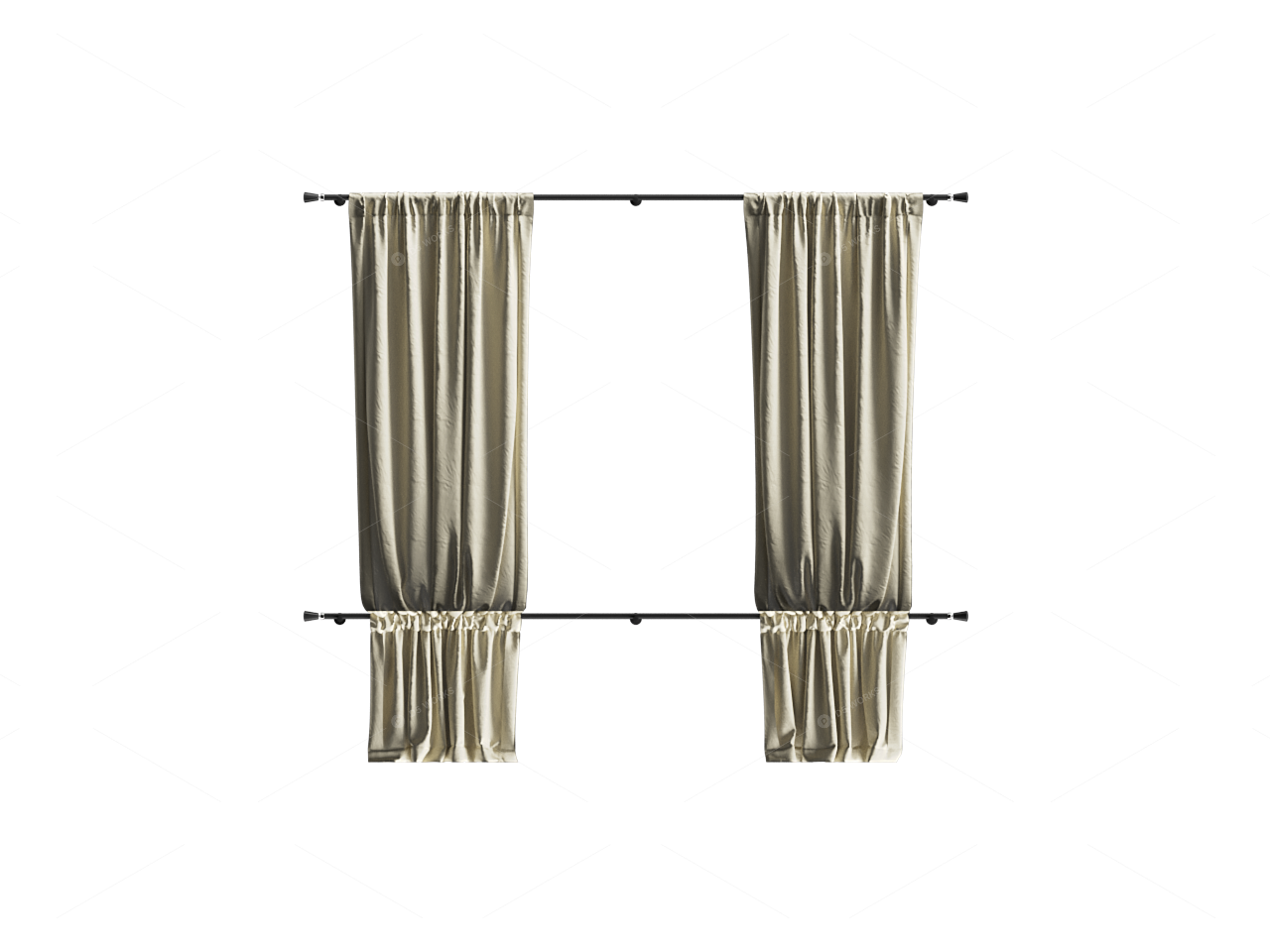 Curtains 3D Models 2