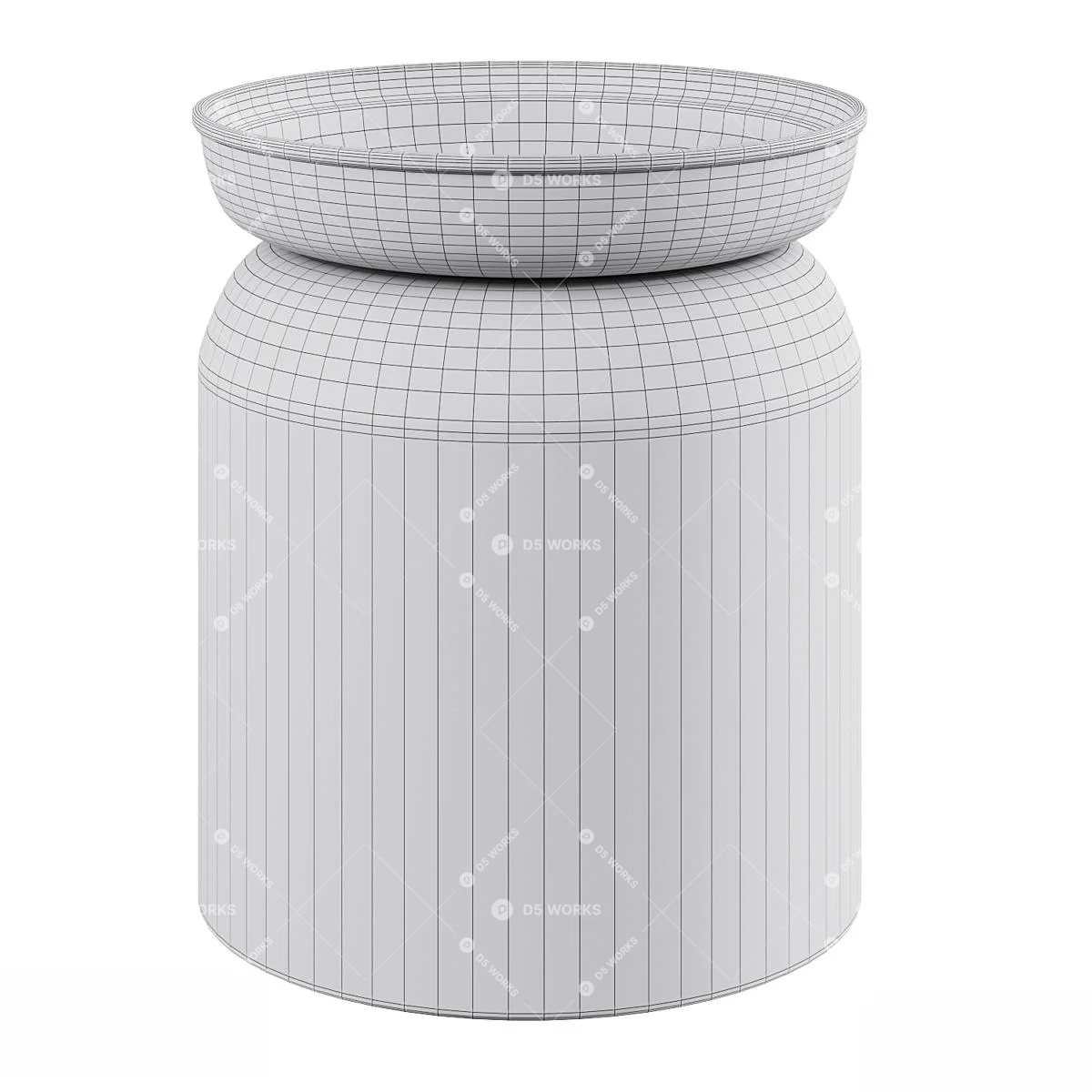End Table 3d model thumbnail 2