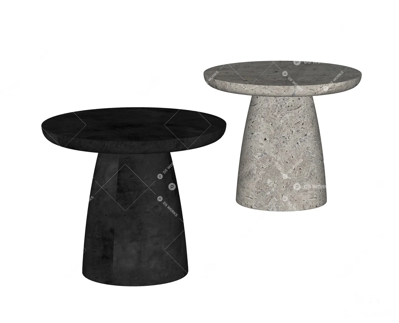 End Table 3d model thumbnail 2