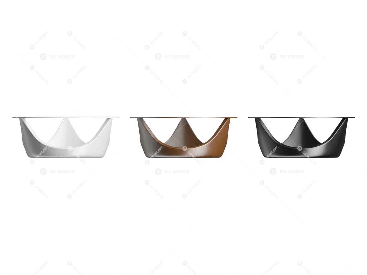 Modern Coffee Table 3d model thumbnail 2