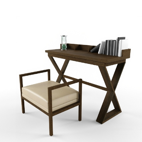 Modern Desk & Chair Set
