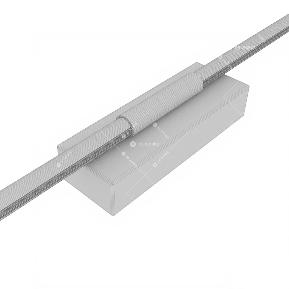 Modern Wall Lamp 3d model thumbnail 2