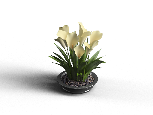 Modern Potted Plant