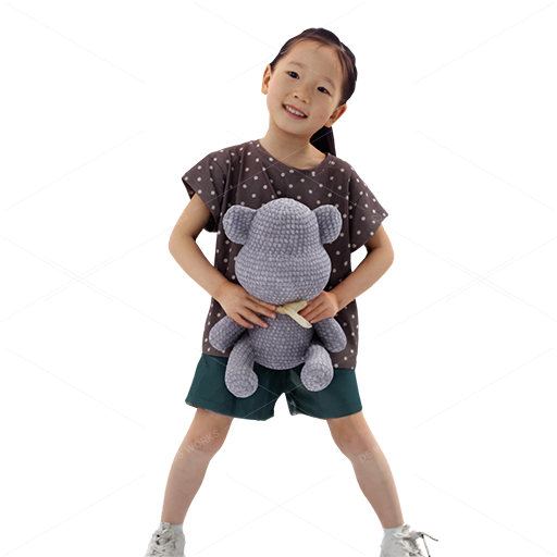 Children 3D Models