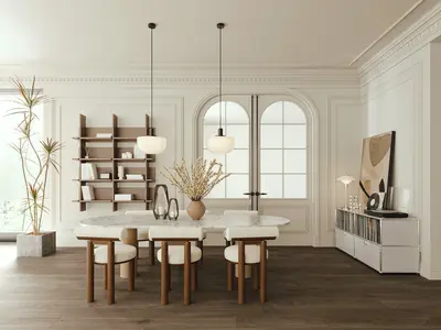 Contemporary Dining Room (Home)