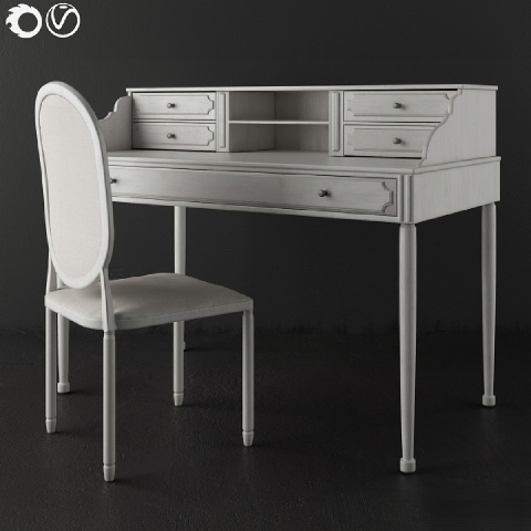 Modern Desk & Chair Set
