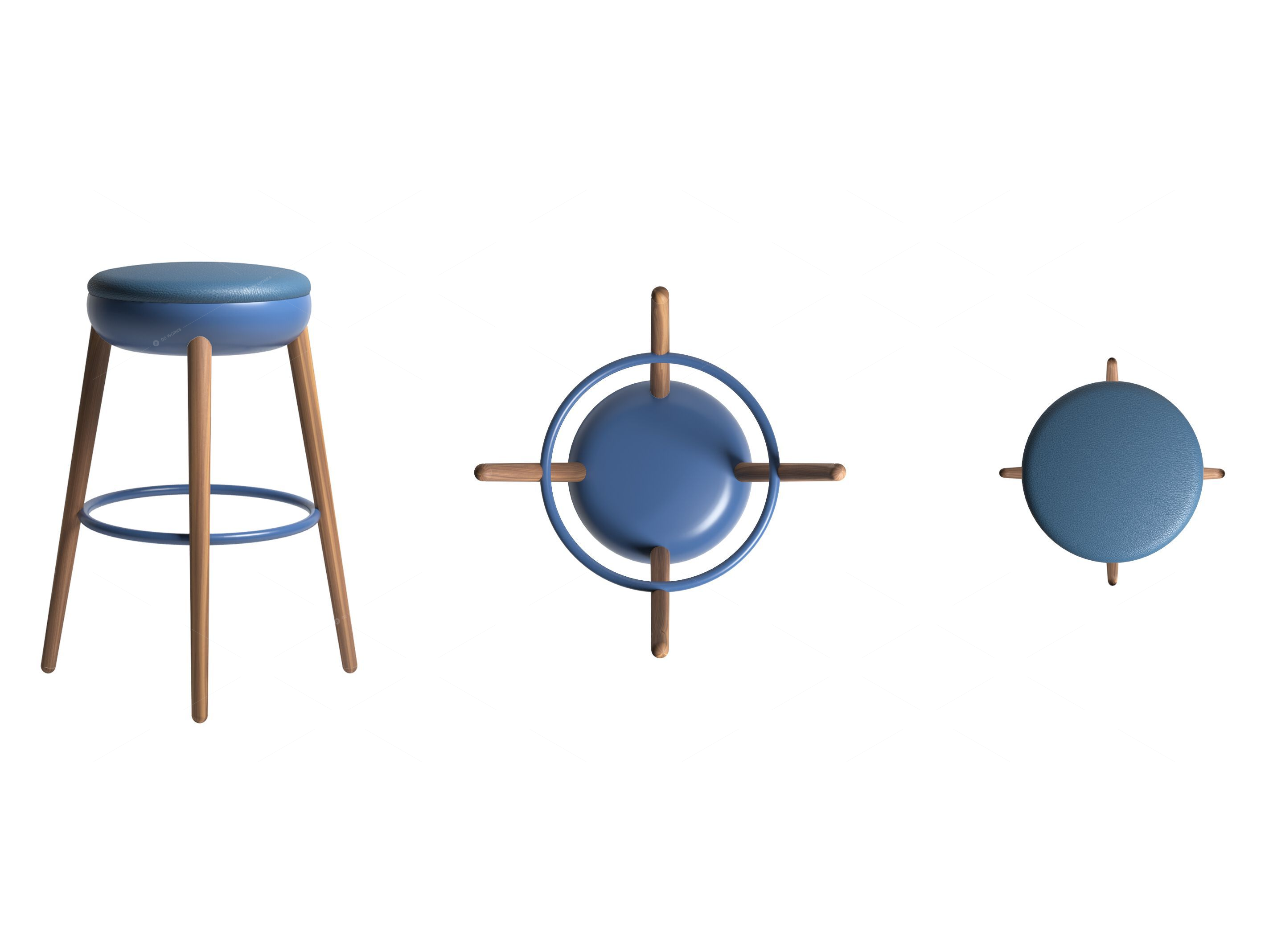 Stools 3D Models 2