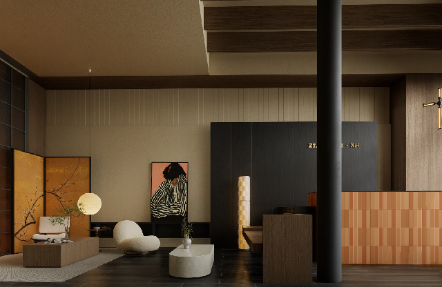 Modern BnB Lobby