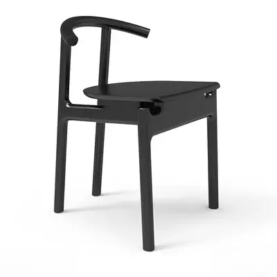 Minimalist Lounge Chair 3d model
