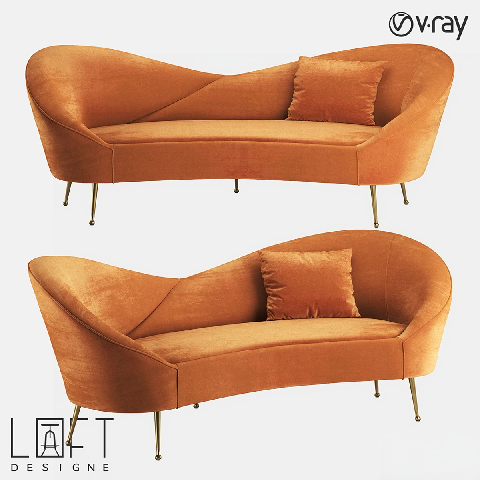 Modern Irregular-shaped Sofa 
