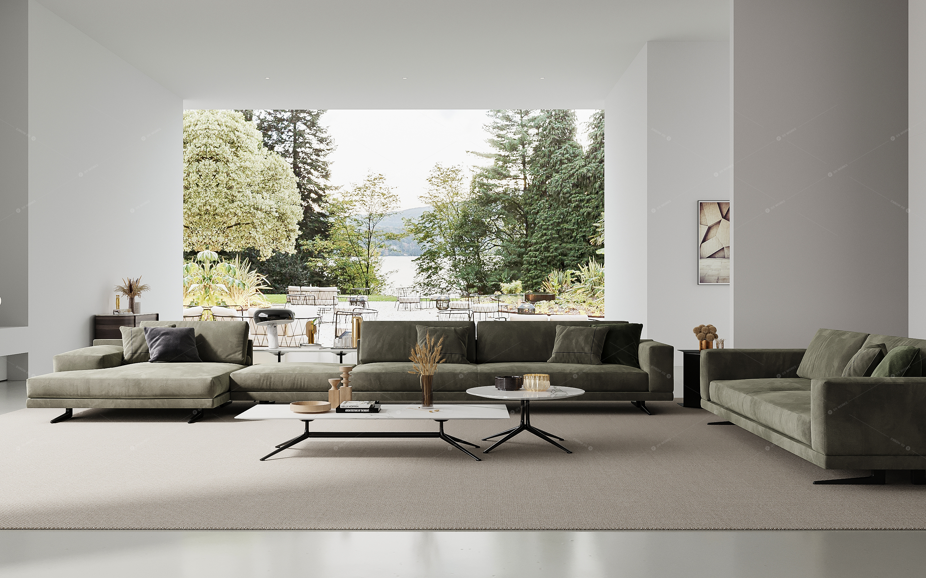 Living Rooms 3D Models