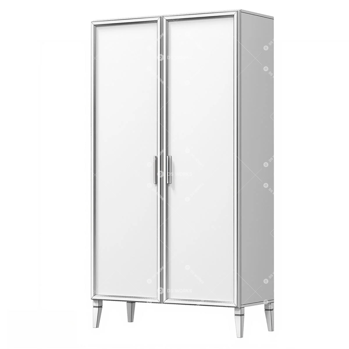 Wardrobe 3d model thumbnail 3