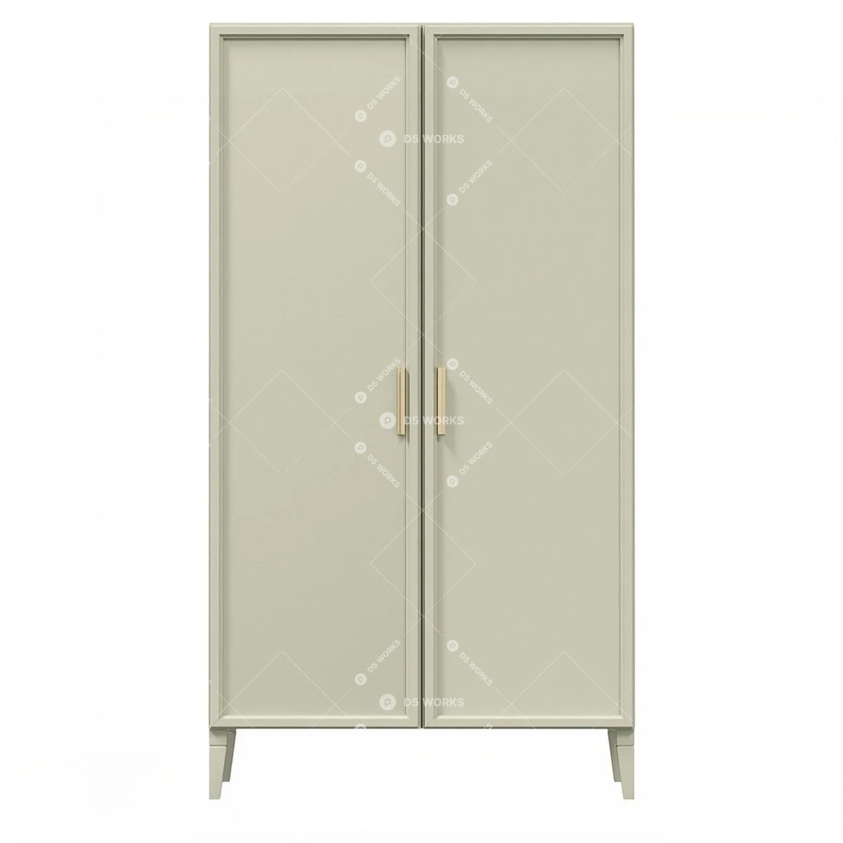 Wardrobe 3d model thumbnail 5