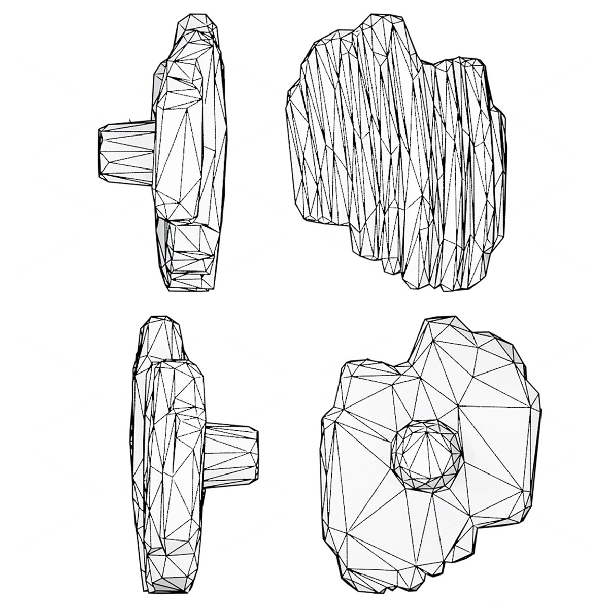 Faucet Handles 3D Models 3