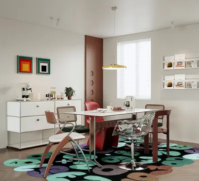 Modern Dining Room (Home)