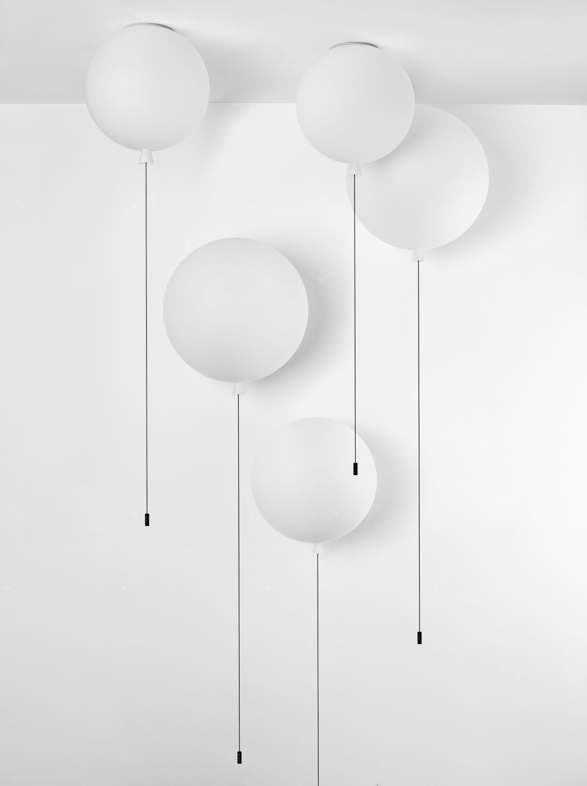 Flush Mount Lights 3D Models 4