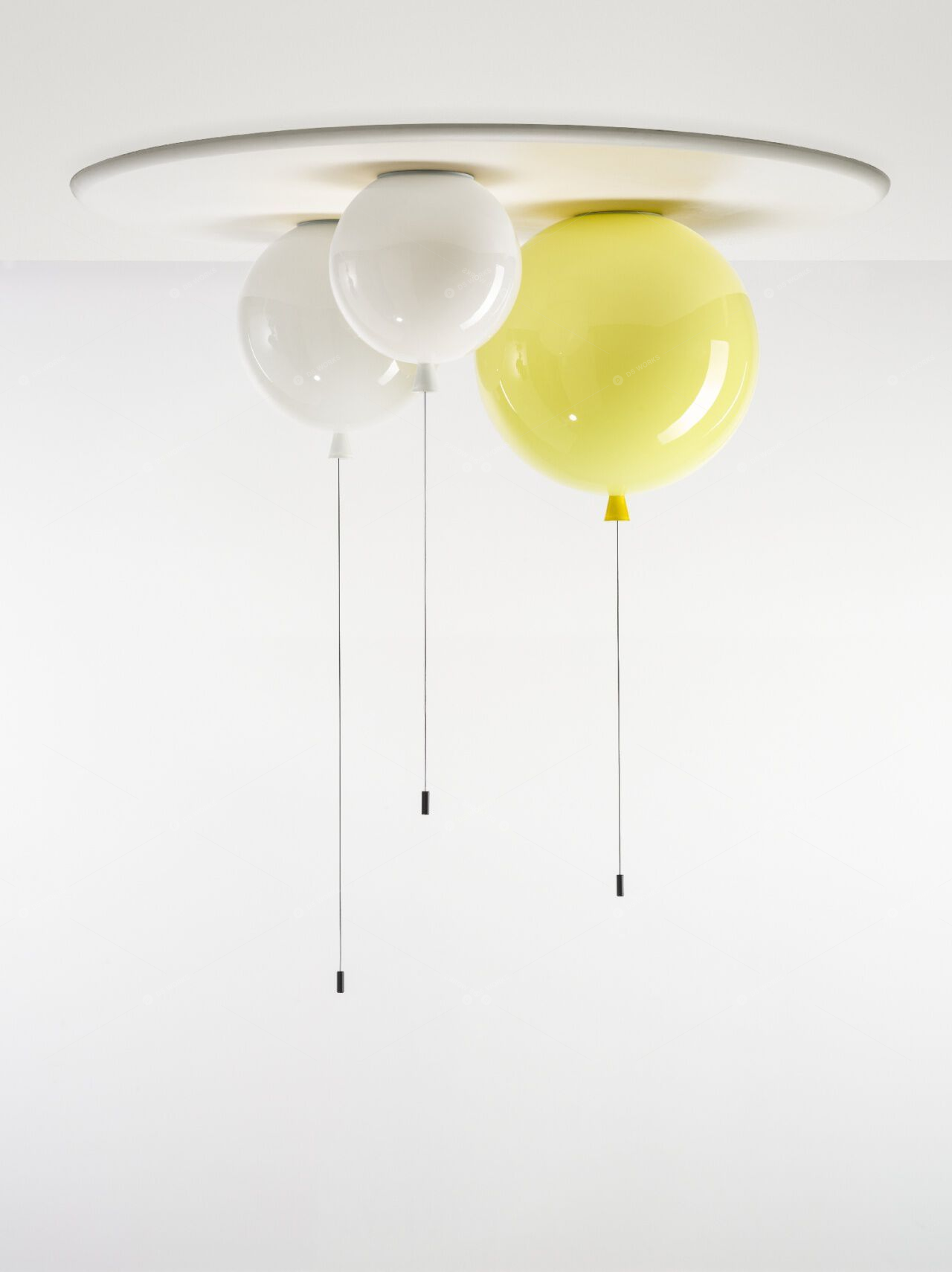 Flush Mount Lights 3D Models 2